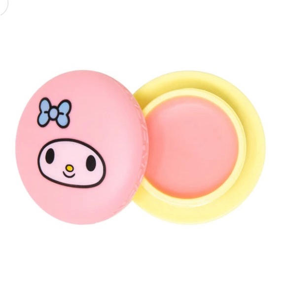 The Crème Shop My Melody Macaron Lip Balm - Strawberry Banana - Picture 3 of 4